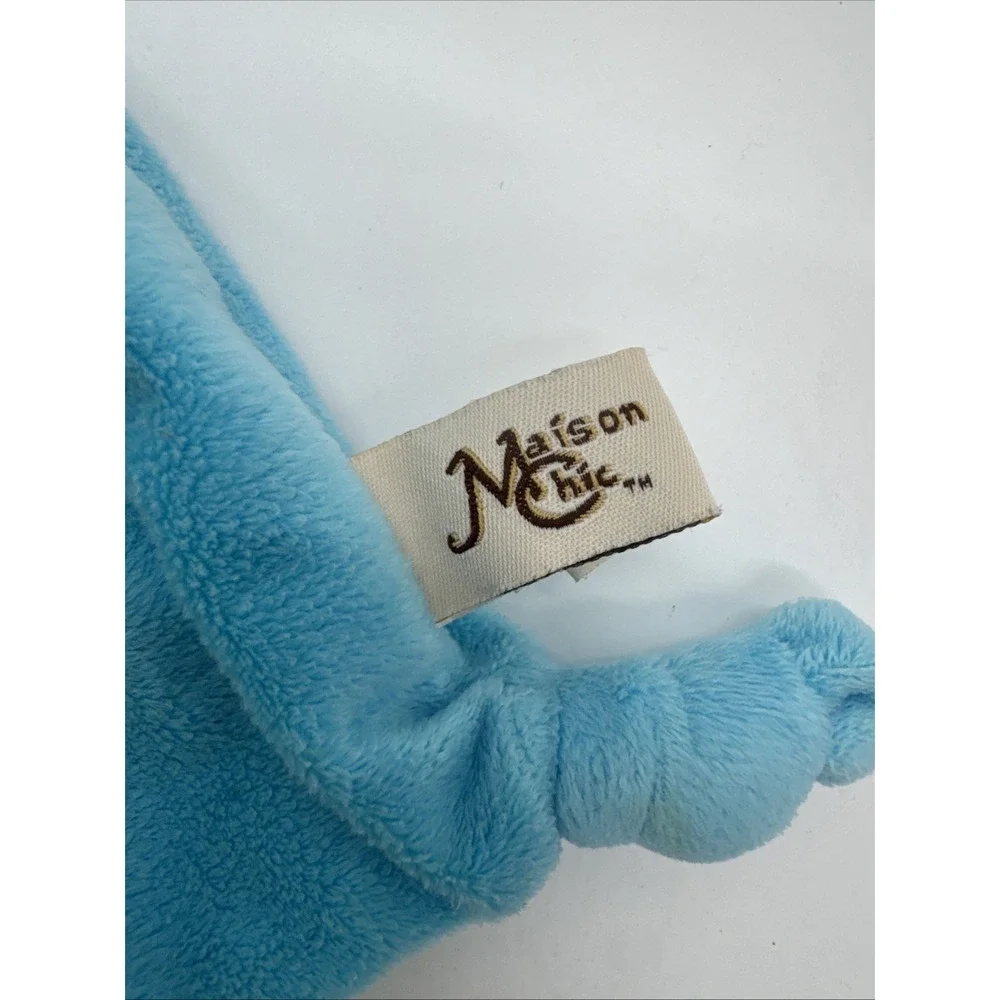 Maison Chic Frog Security‎ Blanket Baby Lovey Purple Patchwork